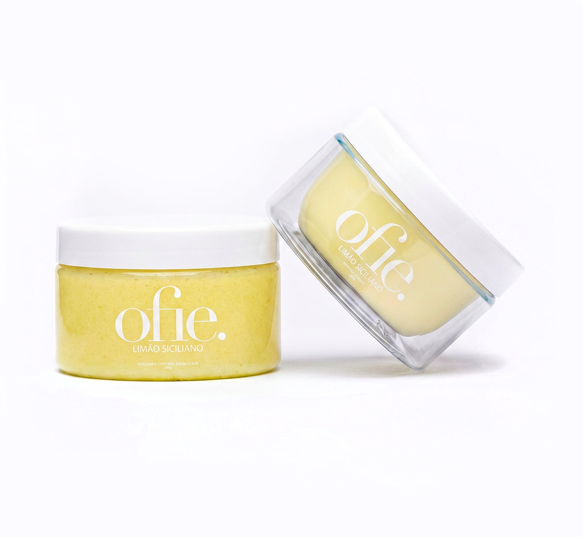 Kit Esfoliante e Manteiga corporal - LIMÃO SICILIANO